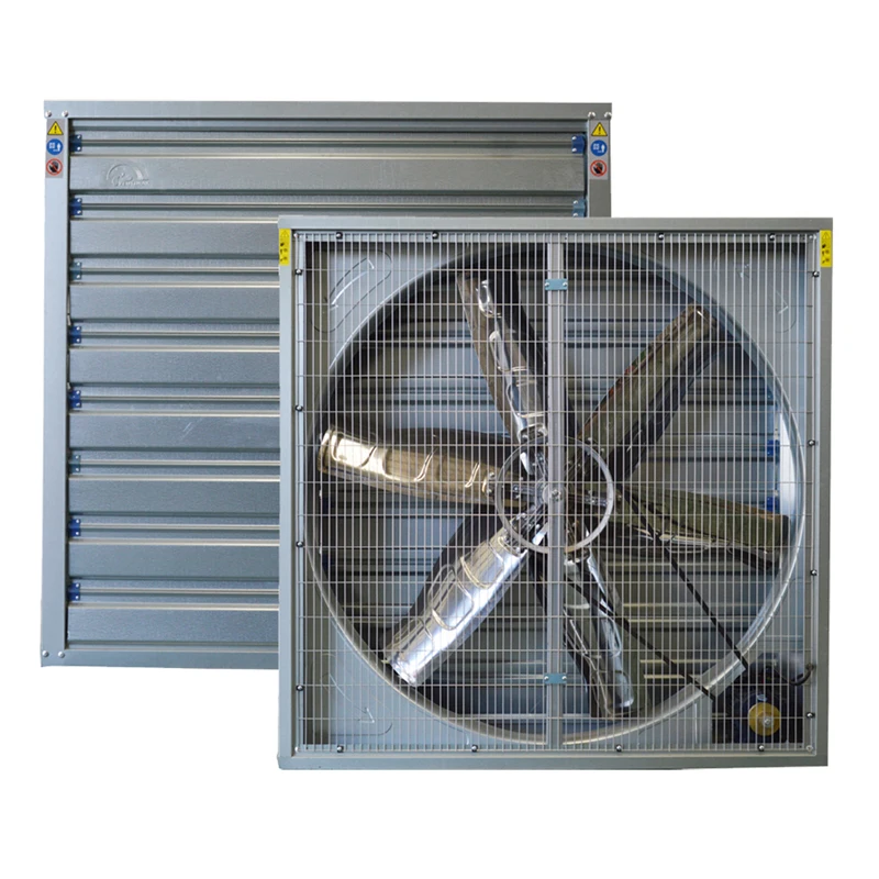 380/220V Poultry Industry Greenhouse Ventilation Exhaust Fan And Cooling Pad