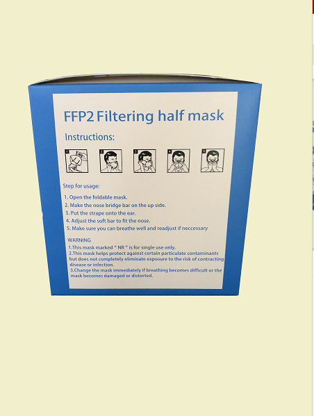5Ply Disposable Protective Mask , Disposable Breathing Mask Ear Strap Style