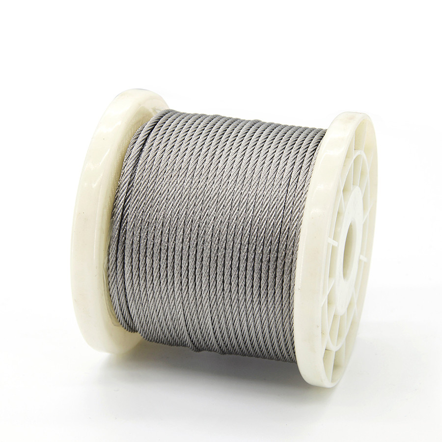 19x7 Non Rotating Wire Rope 12mm For Buliding Anti Rotation Wire Rope 300 Series