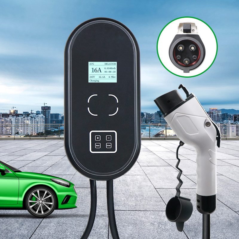 13A 3 Phase Car EV Charger IEC 62196 10A Level 2 Electric Vehicle 1415V