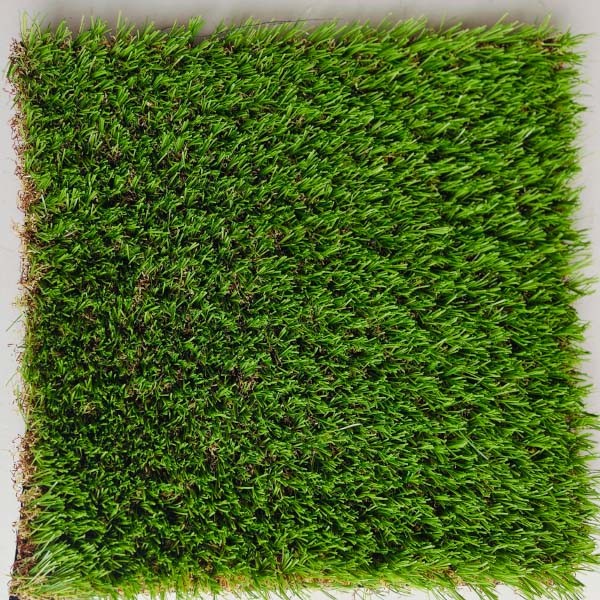 9600 Dtex 18900 High Density Landscape Leisure Artificial Grass Mixing Straight And Curved Grass
