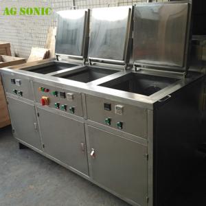 China Multi Stage Ultrasonic Washing Machine , Ultrasonic Wash Tank with Drying System on sale