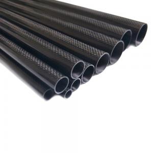 China OEM ODM 3K CNC Cutting Carbon Fiber Sheet Light Weight Tube Pipe on sale
