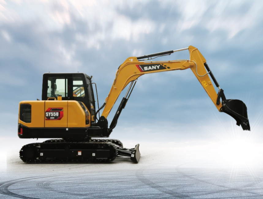 Large Escavatore Pelleteuse Hydraulic Crawler Excavator Big Digger Excavator 5780kg 0.23m³