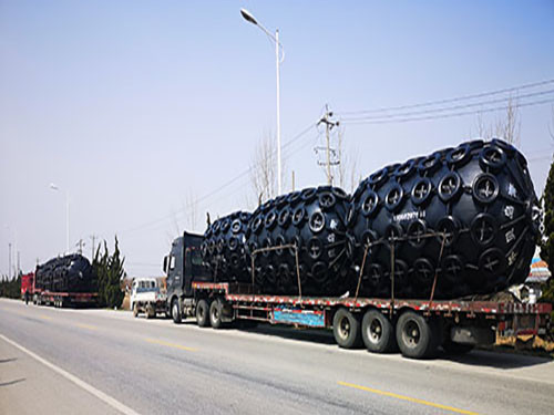 Dia 1000mm Explosion Proof Pneumatic Marine Inflatable Fender With Safety Valve