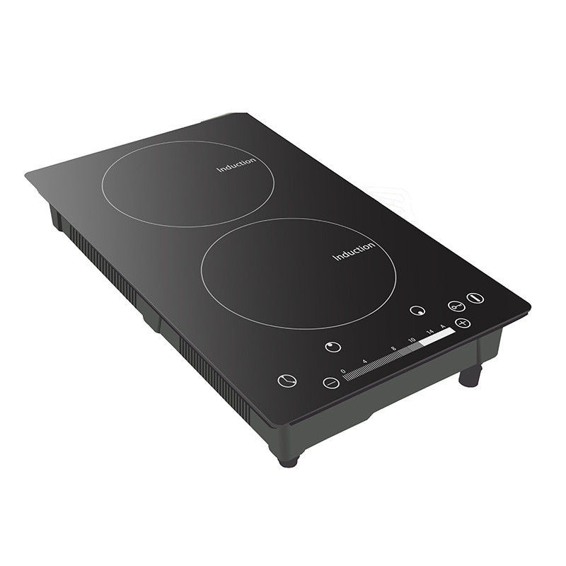 Child Lock Domino 2 Burner 3400W Wifi Induction Cooktop