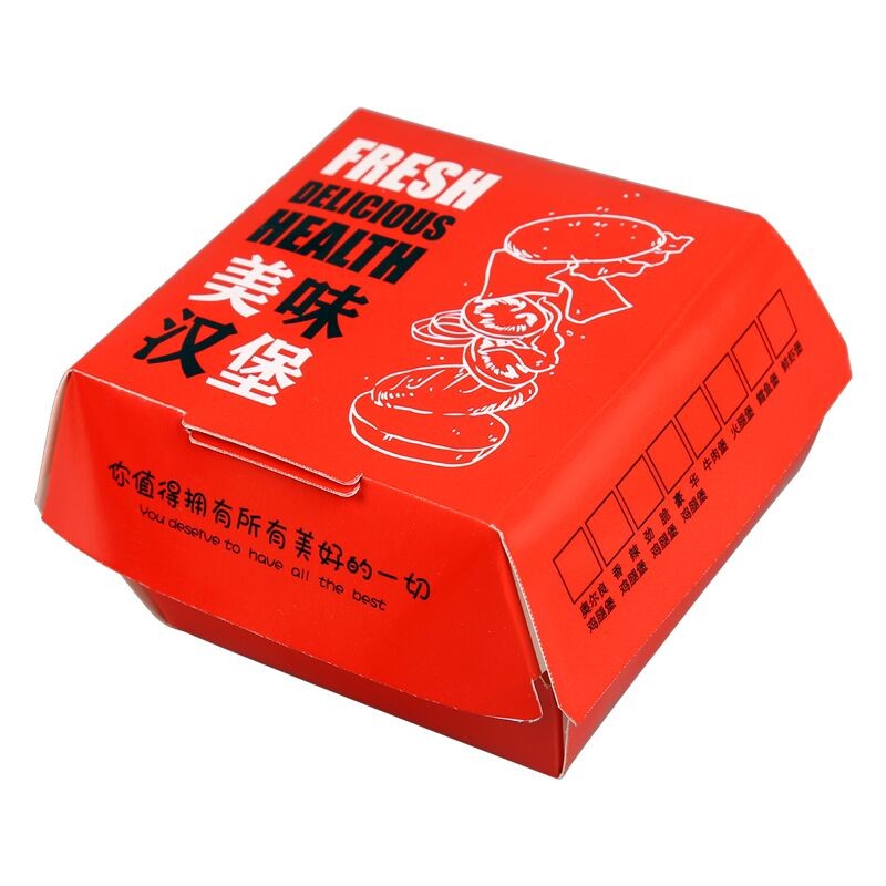 High Speed 220V 50Hz Burger Box Making Machine 3.55m*1.35m*1.7m