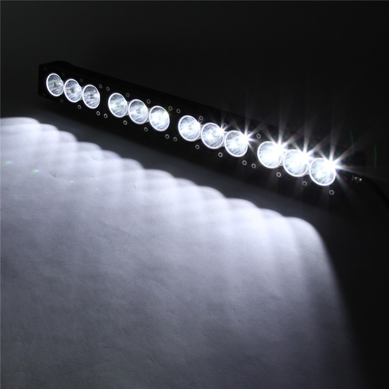 Super bright 10W Cree offroad led light bar PC lens DHCB-L120SDC