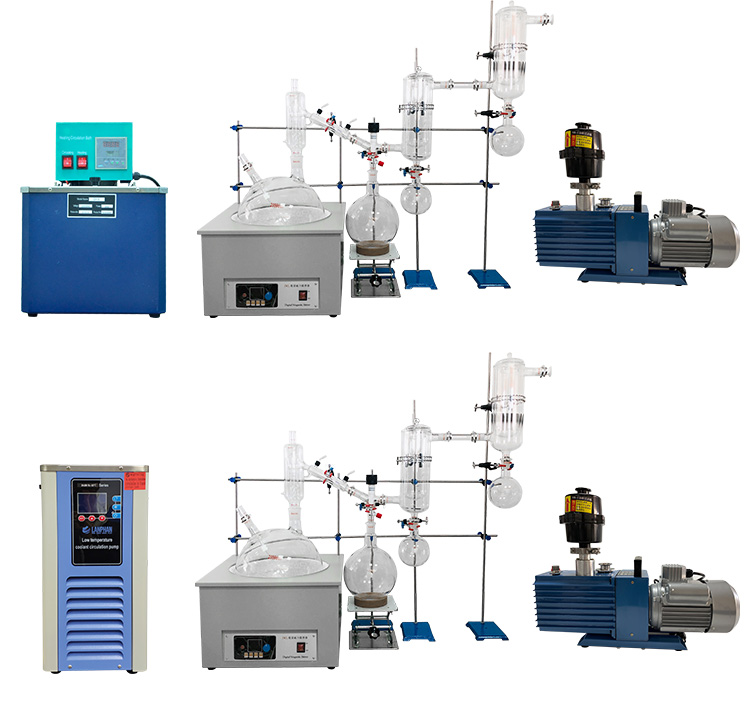 CE 220v 2 Liter Short Path Distillation Equipment