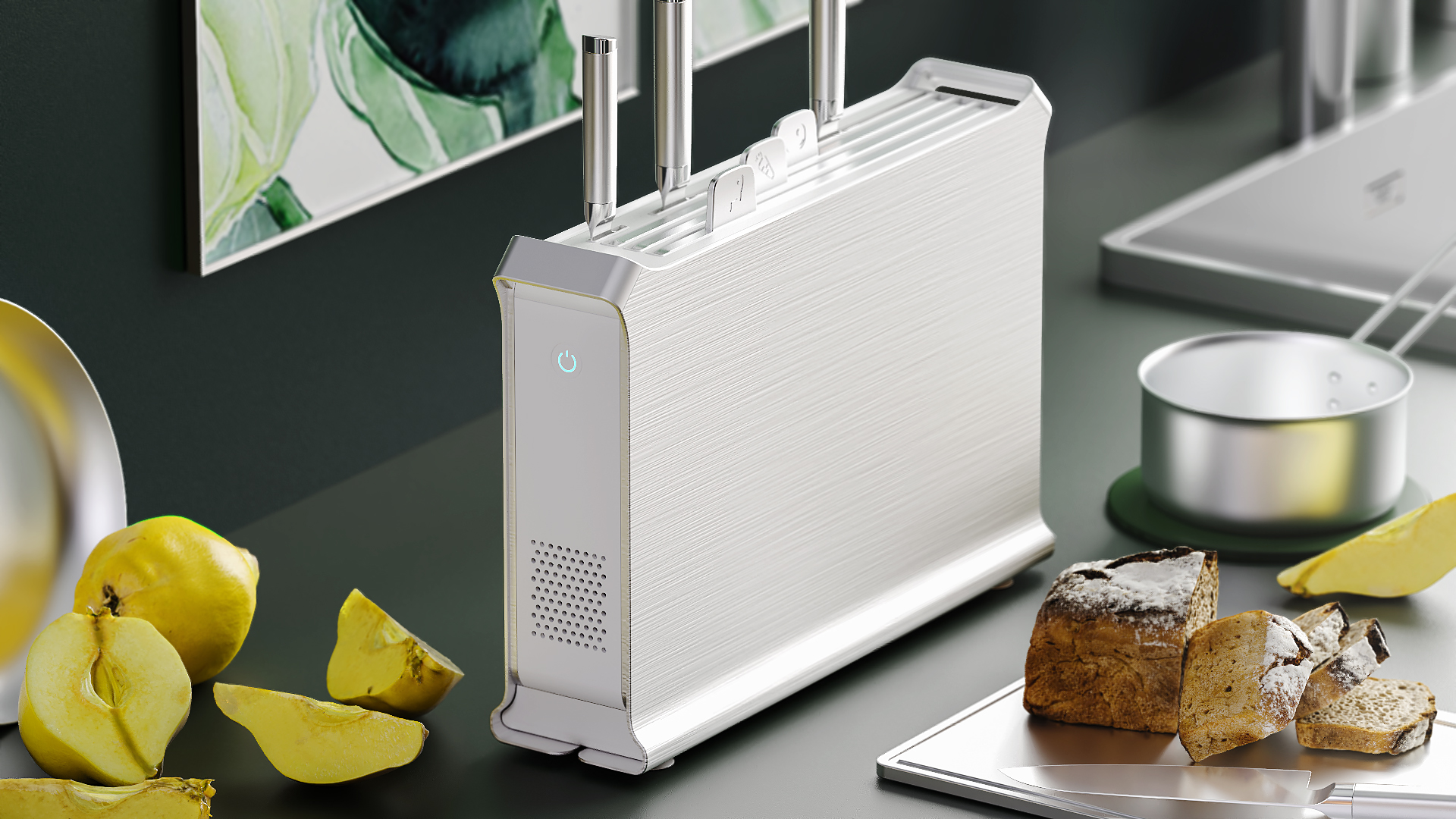 Healthlead Kitchen Cutting Board Sanitizer UV Automatic Board Disinfection