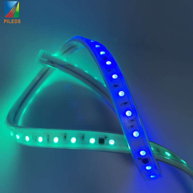 Dimmable LED Pixel Strip , Neon Flexible Strip Light Waterproof Remote Control