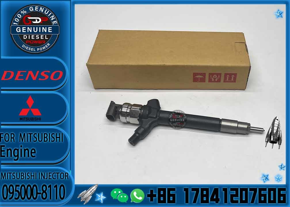 Good price common rail injector 095000-8110 9709500-811 SM095000-811 1465A307 236700L030 23670-0L030 For Mitsubishi 3.2d
