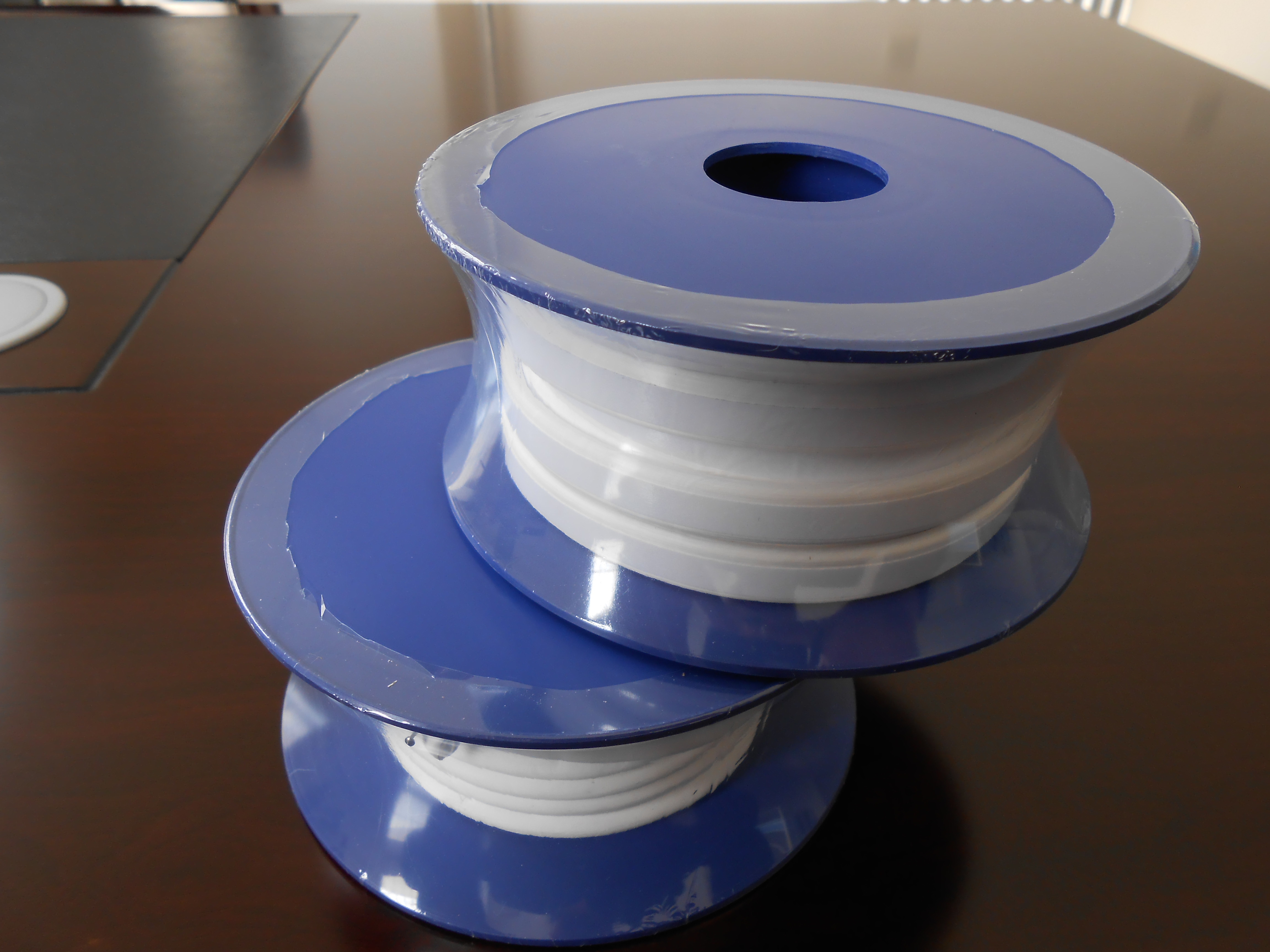 White Color PTFE Gasket Tape One Side Adhesive For Industrial Seal