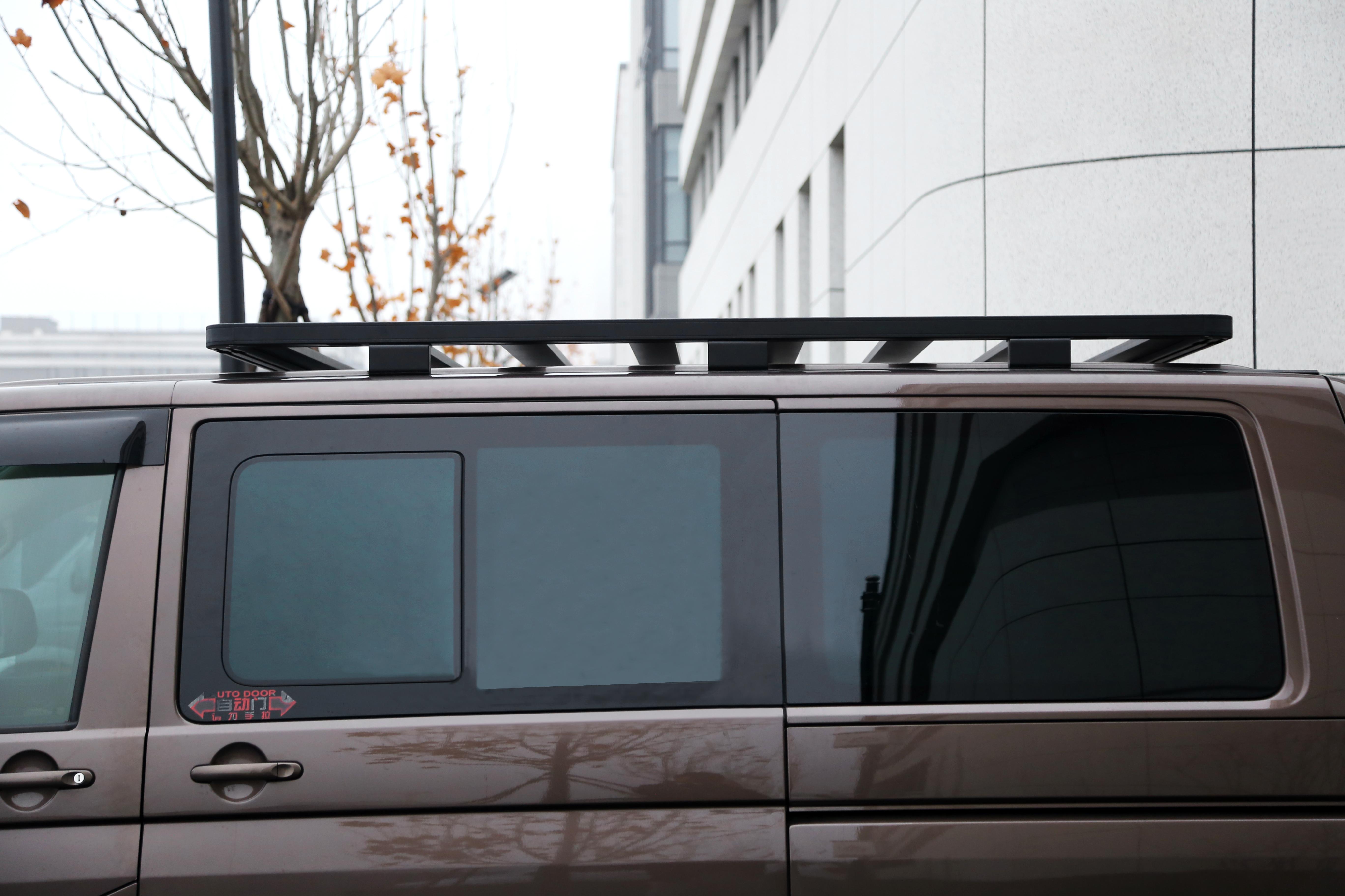 Finish Flat Roof Racks Platform Luggage Gear Bracket for Volkswagen Multivan Powder Coated