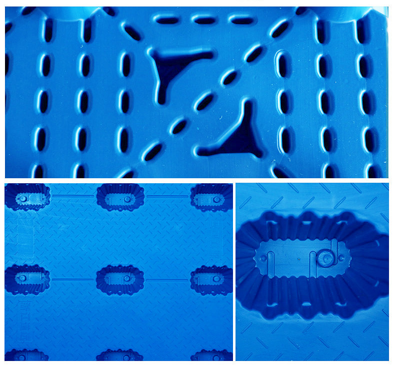 Thermoformed Recycle Plastic Pallet , Vacuum Formed Plastic Storage Pallets
