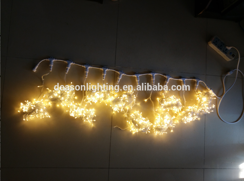 hot sale waterproof festive led curtain christmas light for outdoor