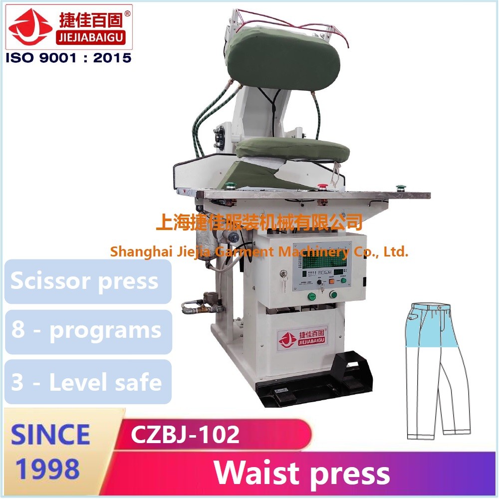 Topper Waist Pant Trouser Pressing Machine Scissors