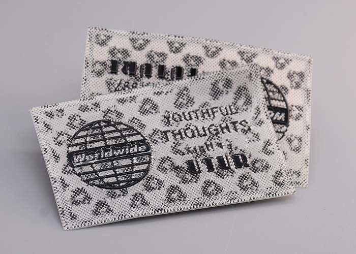 3D Screen Print Clothing Labels Silicone Material Custom Printed
