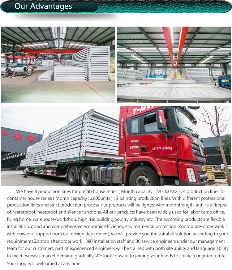Modern Frame Cheap Easy Assemble 2 Story China Prefabricated 20ft 40 Ft Shipping Prefab Container Modular House