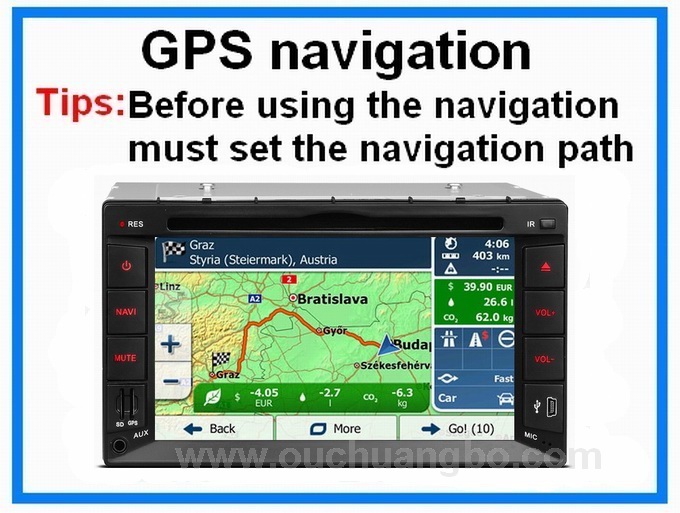 Universal car radio with bluetooth RDS gps smart TV media player OCB-2615