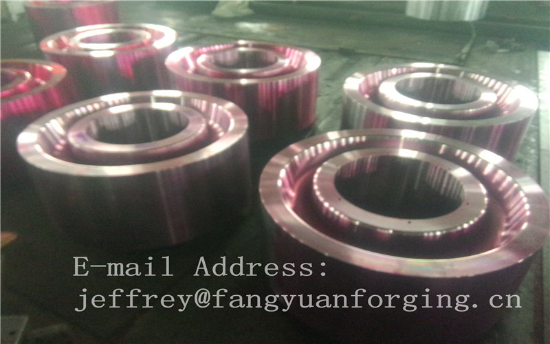 SCM440 Alloy Steel 42CrMo4 Rough Machining Forged Gear Blanks