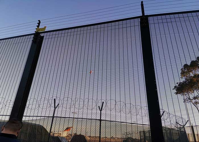 H Post Low Carbon Iron Wire Anti Climb Security Fencing