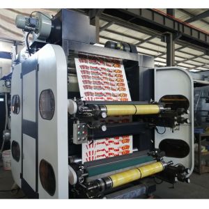 HJ-800 Flexographic Printing Machine 750mm 800mm Width 280-1200mm