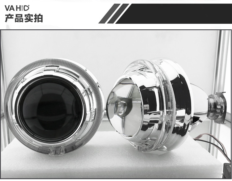 CH36 3.0inch Crystal angel eye Bixenon Car hid xenon projector kit