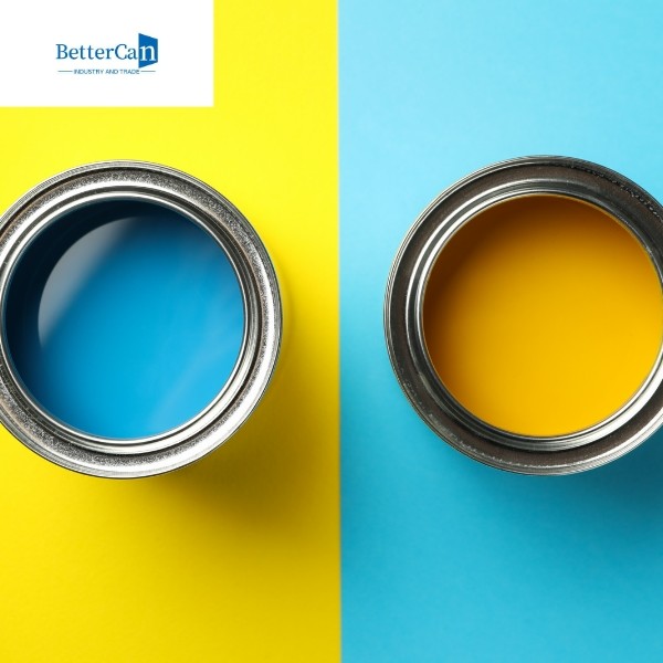 Small Empty Paint Tin Cans 500ml Round Corrosion Resistant With Lever Lid