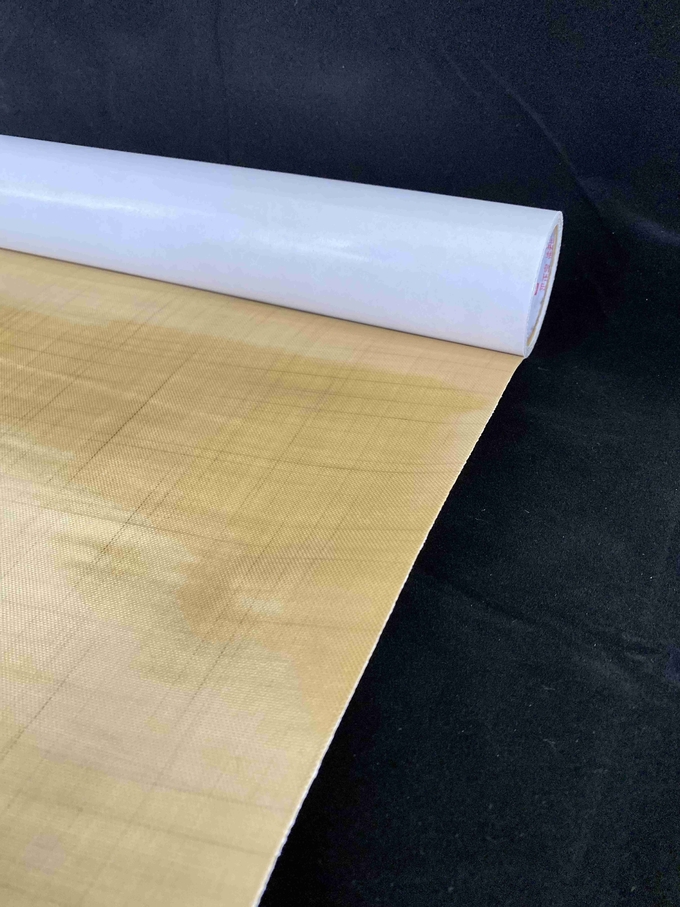 Agglutination Yellow Double Sided Mounting Tape Hot Melt Or Rubber Adhesive