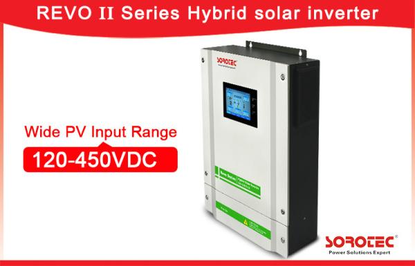 Quality Independent Grid Hybrid Solar Power Inverter / Solar Grid Tie Inverter Battery Connected for sale