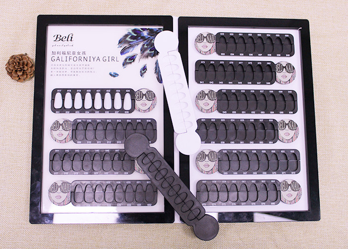 Eight / Nine / Ten Colors Art Club Nail Display Board For Art Painting Tool