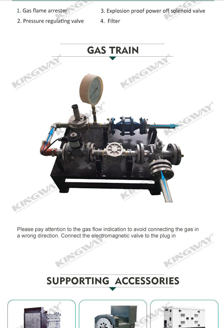 50HZ 60HZ 1500RPM 500KVA/400KW silent natural gas generators for factory