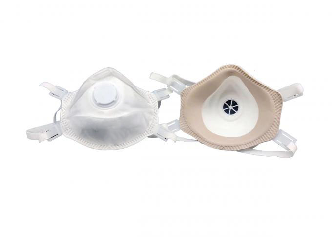 Fashion FFP3V Respirator Mask / FFP3V Dust Mask Non Woven Polypropylene