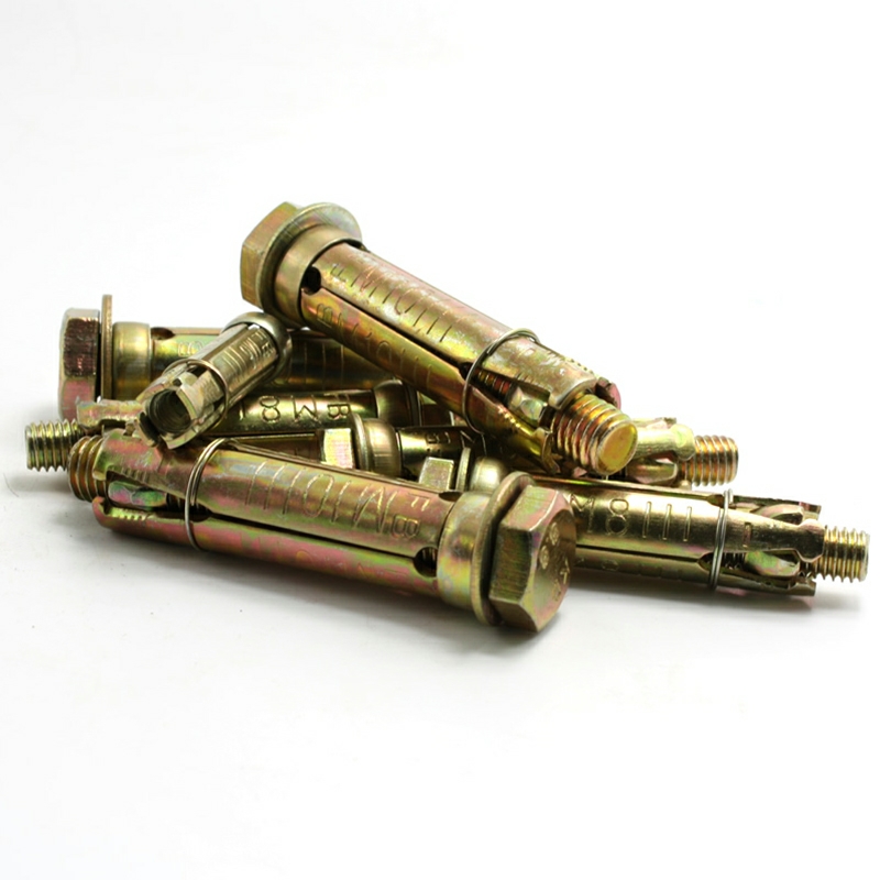 Yellow 3PCS / 4PCS Fix Anchor Bolt Durable and Long-Lasting for Heavy Duty Applications