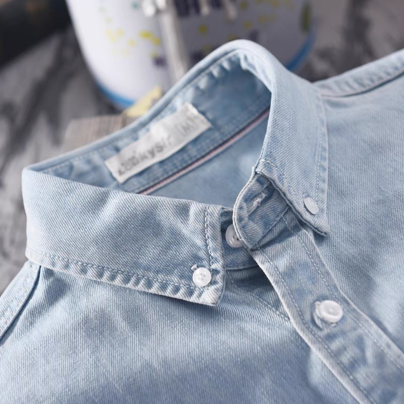 Gracell Tencel Blend Denim Shirt Fabric For Summer 6oz 220gsm