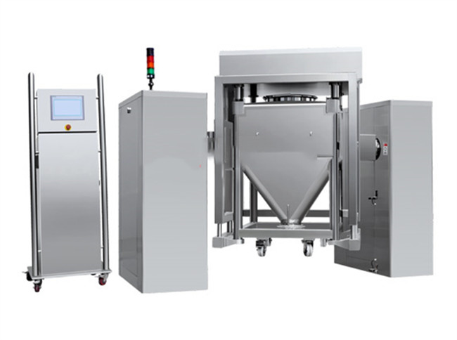 500 Lb Bin Replaceable Post Bin Blender Provides Mixing Blending Mixing Speed 3 R/min