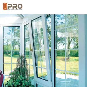 Buy cheap Horizontal Opening Pattern Tilt And Turn Aluminium Windows , Wooden Double Glazed Window product