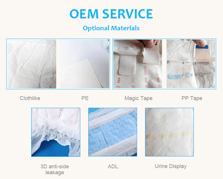 High Absorbency Ultra Thin Incontinence Soft Care Disposable Adult Diaper