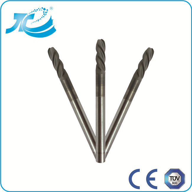55 / 60 / 65 Hardness Hard Milling End Mill with 50 - 100 mm Overall Length