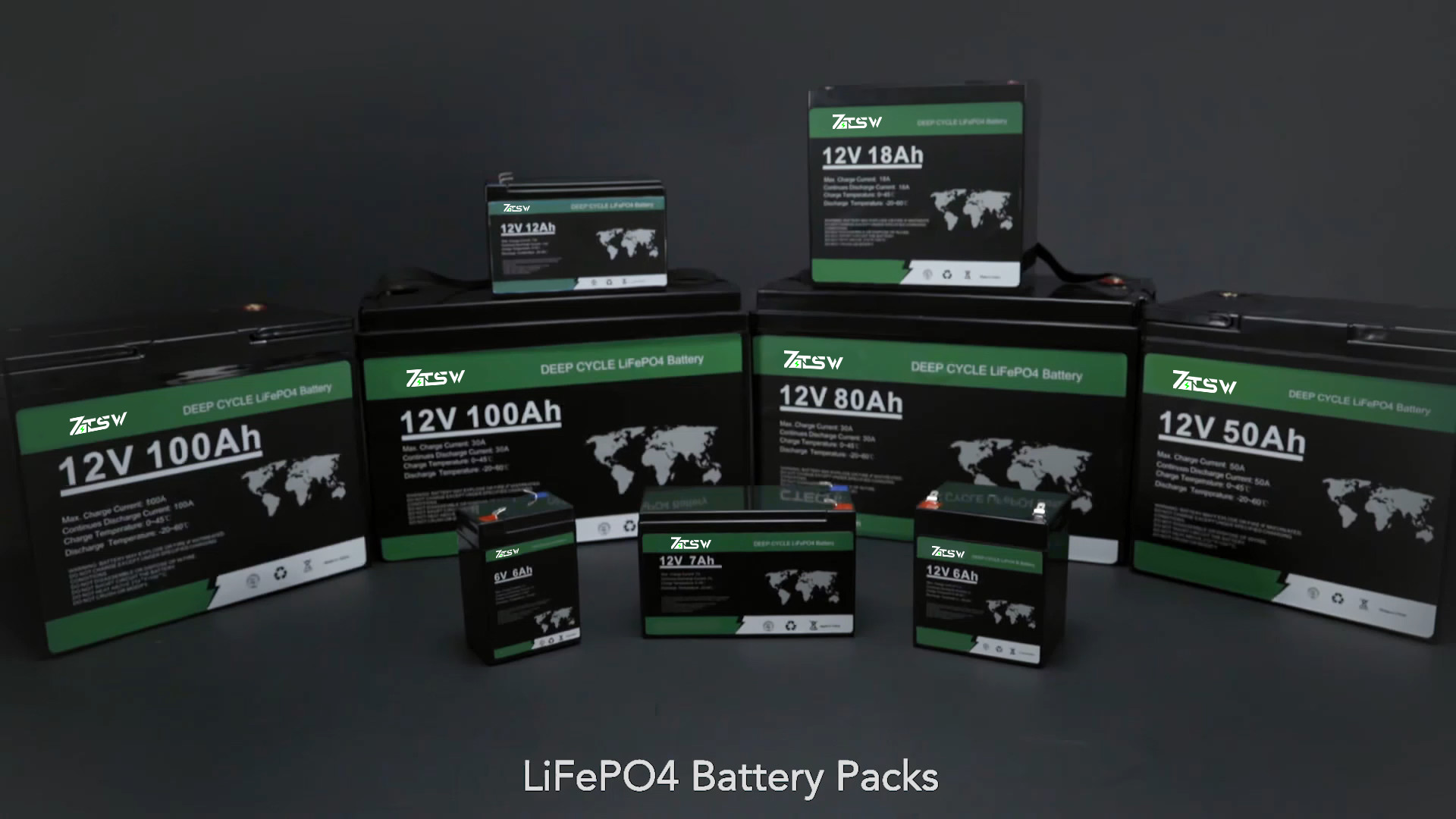 40Ah 12v Lithium LiFePO4 Battery Phosphate Deep Cycle Battery With BMS Protection