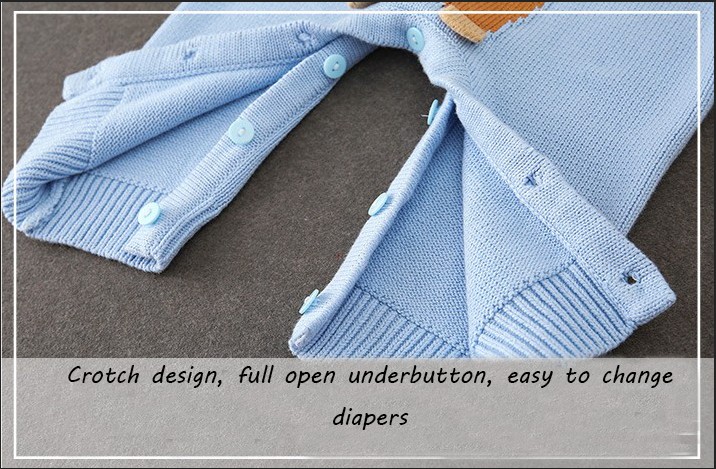 Wholesale 100% Cotton Long Sleeve Cartoon Koala Pattern Baby Clothes