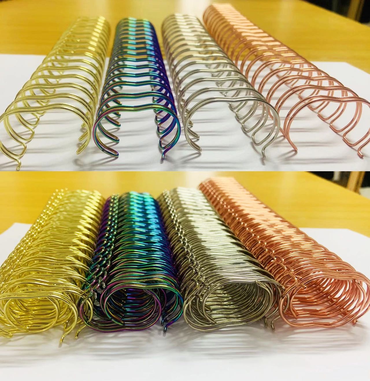 41.8MM Thickness Double Wire O Binding 3/4 Inch For Premium Textbooks