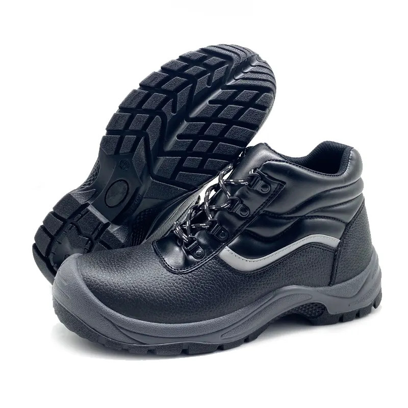 Industrial Mens ESD Work Shoes Lightweight Steel Toe Shoes For Men