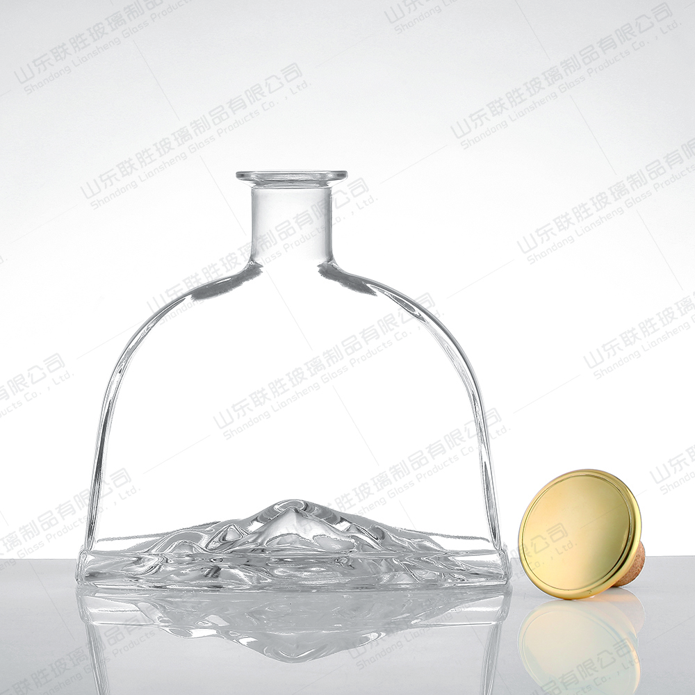 Hot Stamping Glass Wine Bottles Base Material And Surface Handling For Wine