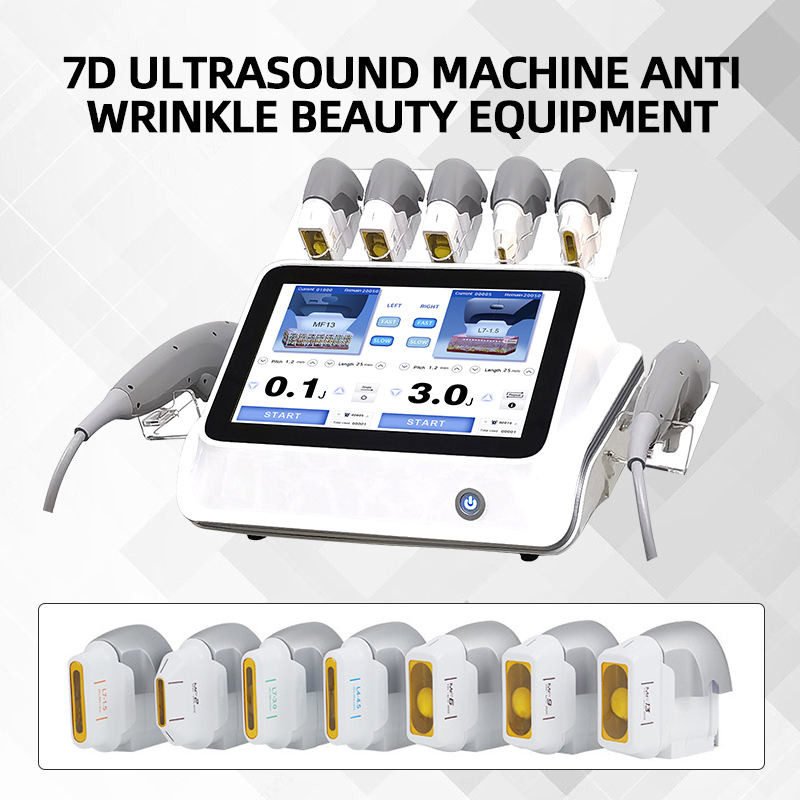 newest hifu 7d facial y corporal replacement cartridge hifu body contouring hifu machine