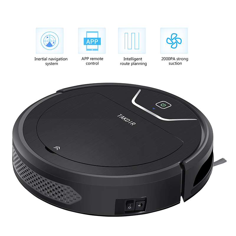 Floor Mopping Automatic Carpet Cleaner Robot For Pet Hair With Water Tank