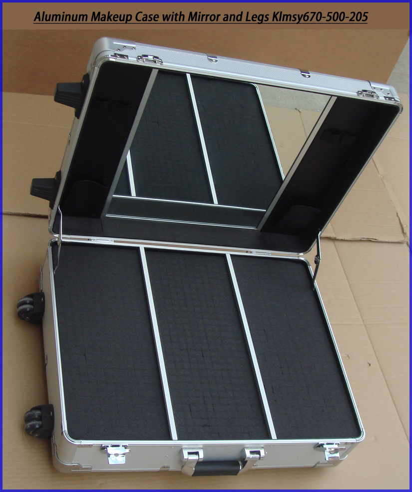 Studio Professional Makeup Case with Legs and Lighting and Mirror KLMSY670-500-205