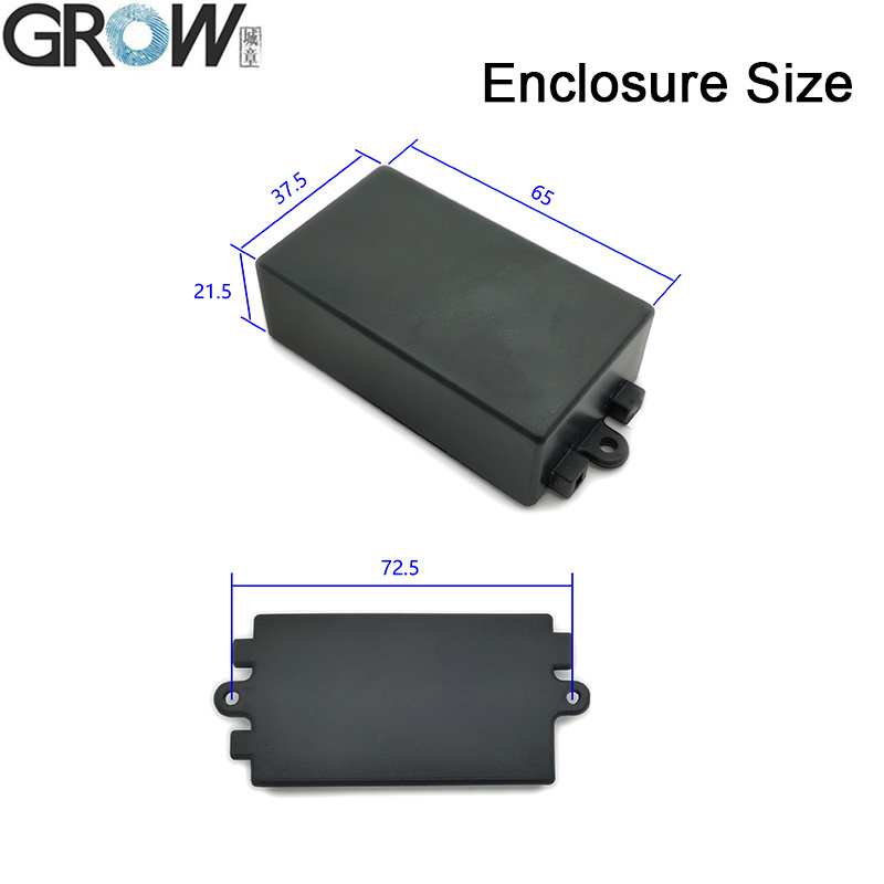 Ks220-S+R502-F DC12V Fingerprint Control Board 2 Relays Admin/User Funtion Self-Locking/Jog/Ignition Mode