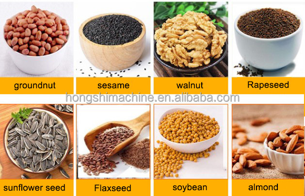 High Return Automatic Food Processing Machine Cocoa / Castor / Baobab Seeds Oil Press Extraction